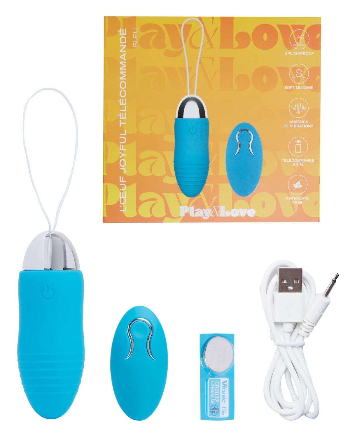 L'OEUF JOYFUL VIBRANT BLEU
