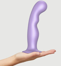 Dildo Plug P et G Rose Taille XXL