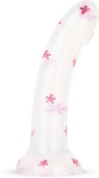 Dildo Collection Flower Power Dildo ‚ Design pailleté rose 15 cm