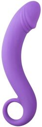 Gode ​​prostatique en silicone violet