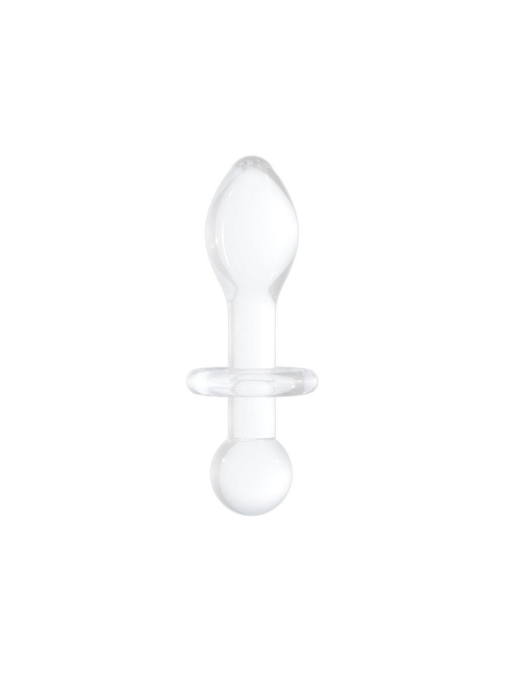 Plug Anal en Verre Borosilicate Rocker