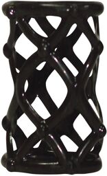 Cockring stimulant Orgasmus noir en silicone