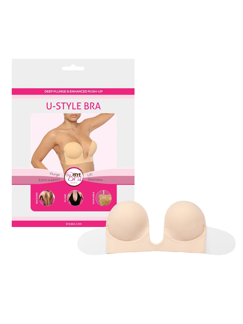 Soutien-Gorge Adhésif U-Style Bra Beige