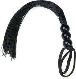 Fouet en silicone noir