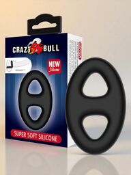 Anneau en Silicone Ultra-Doux - Modèle 16 - Noir