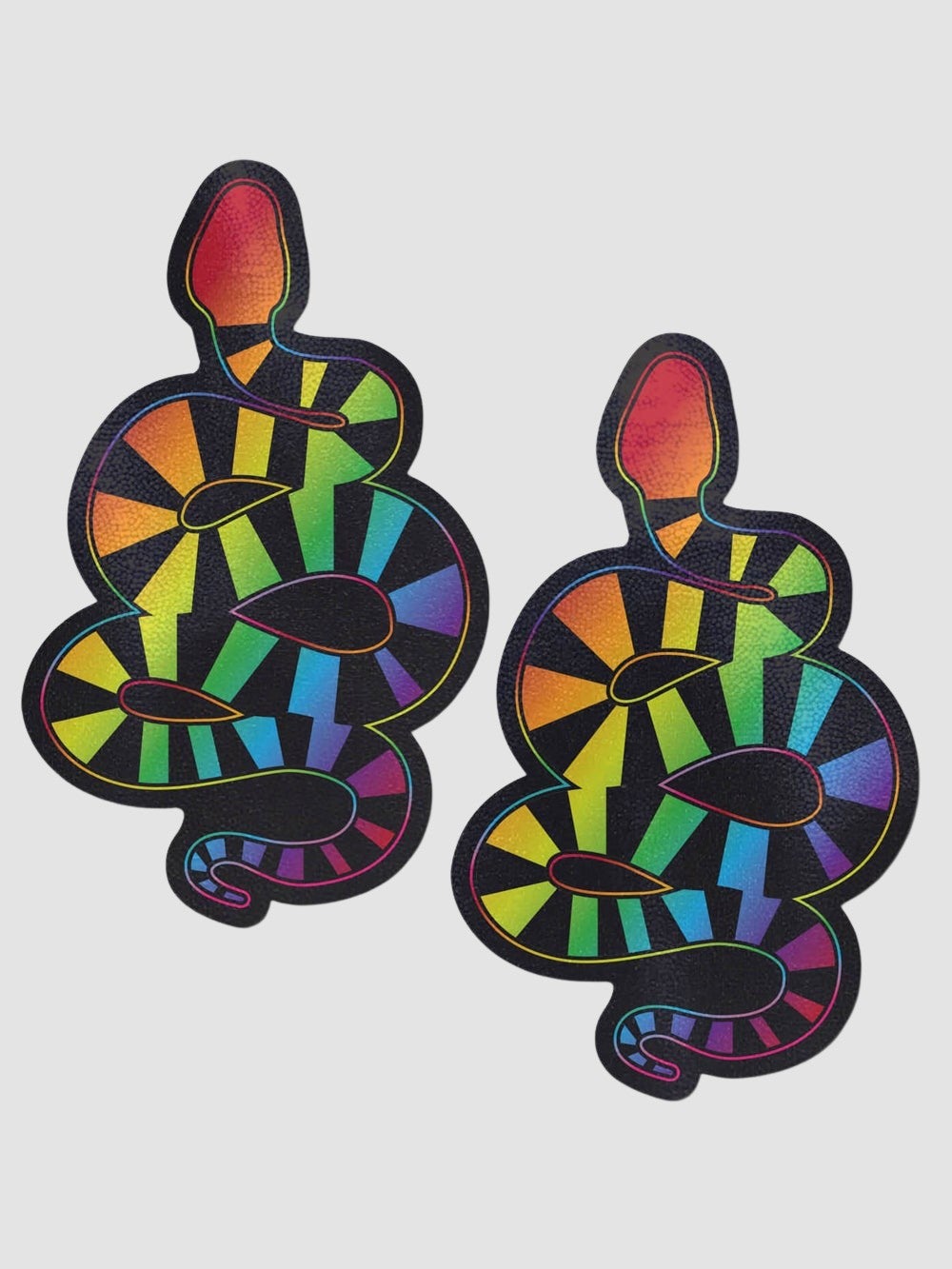 Caches-Tétons Serpent Arc-En-Ciel