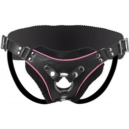 Strap U - Harnais godemichet taille basse Flamingo