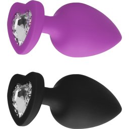 Bijou Anal Diamond Heart