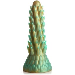Dildo reptile épineux Stegosaurus - Vert