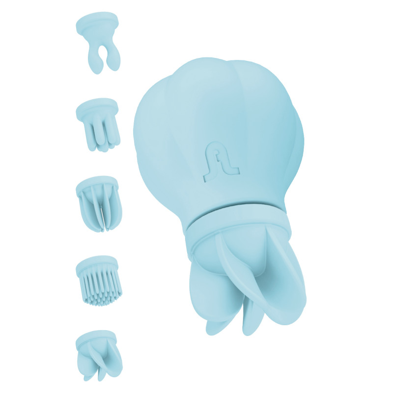 Stimulateur de clitoris Caress bleu