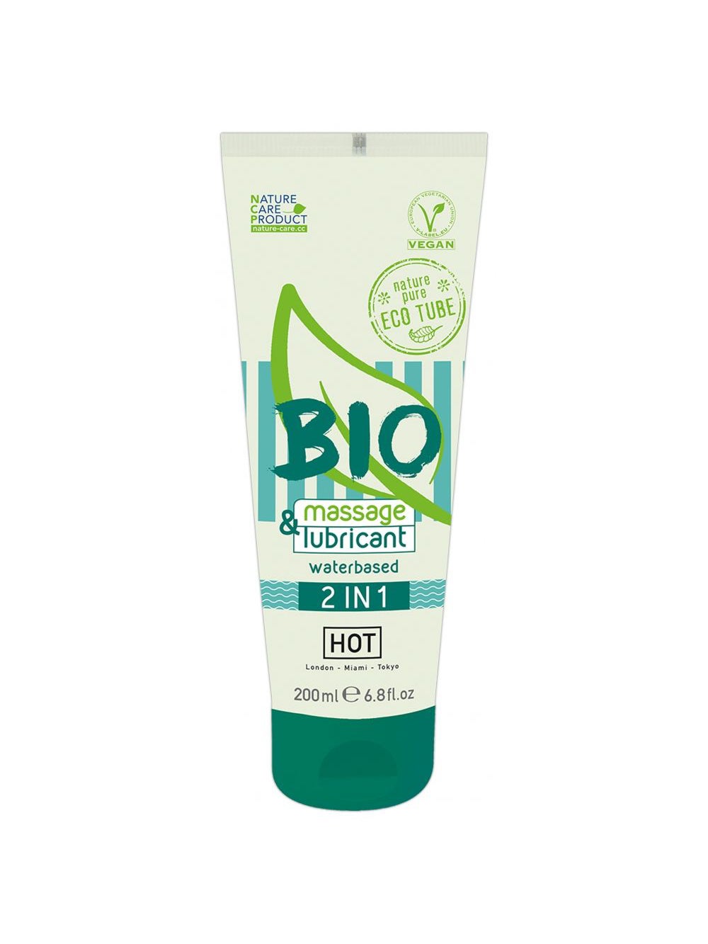 Lubrifiant & Gel de Massage Eau Bio 2 en 1 200 ml