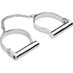Menottes de cheville en acier inoxydable