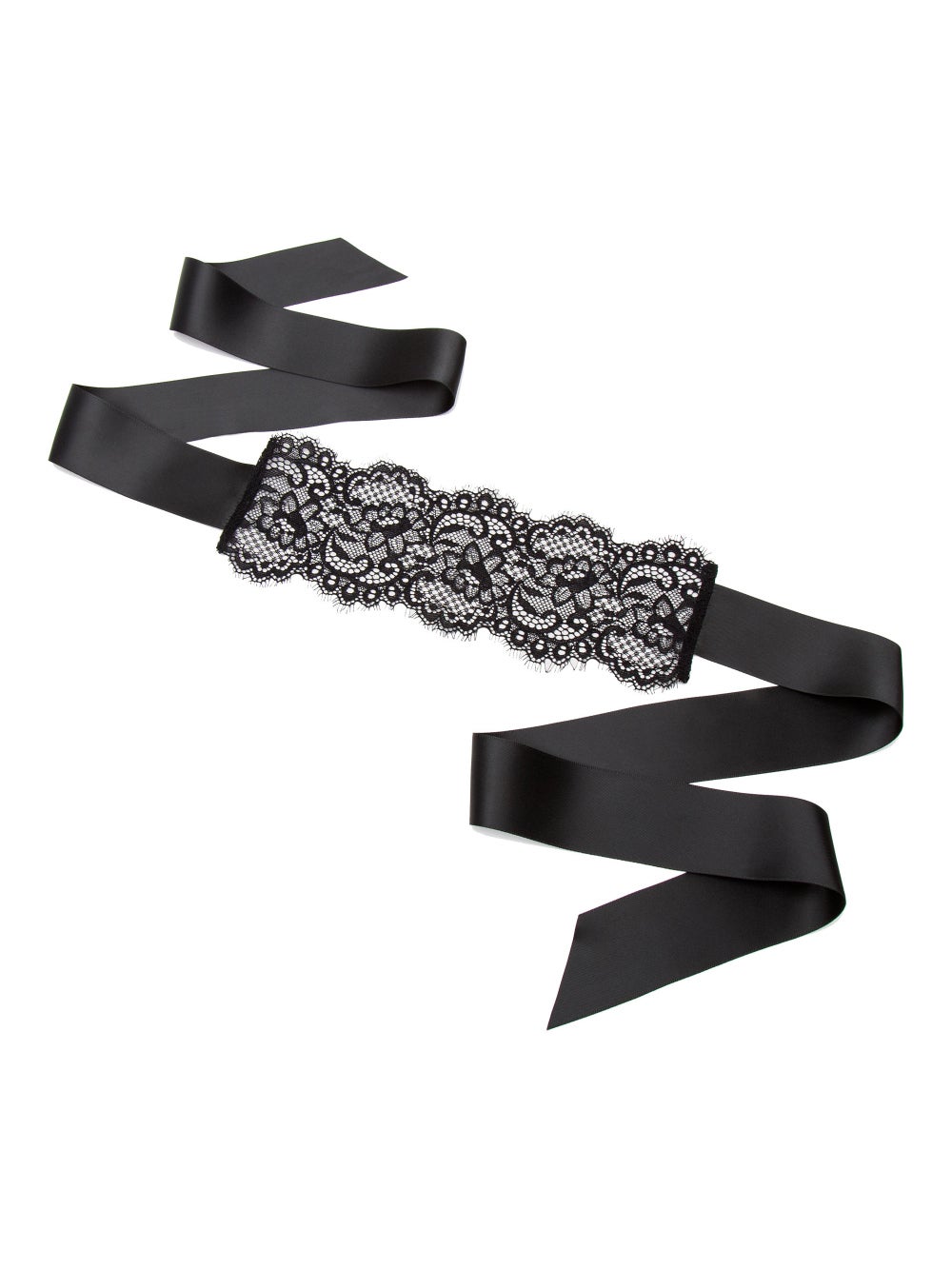 Masque dentelle noire Bondage Boutique