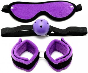 Set à bondage velcro (3 pièces)