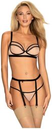 Ensemble 3 Pièces Nudelia Beige & Noir Beige