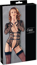 Body en Dentelle avec Éléments de Noir