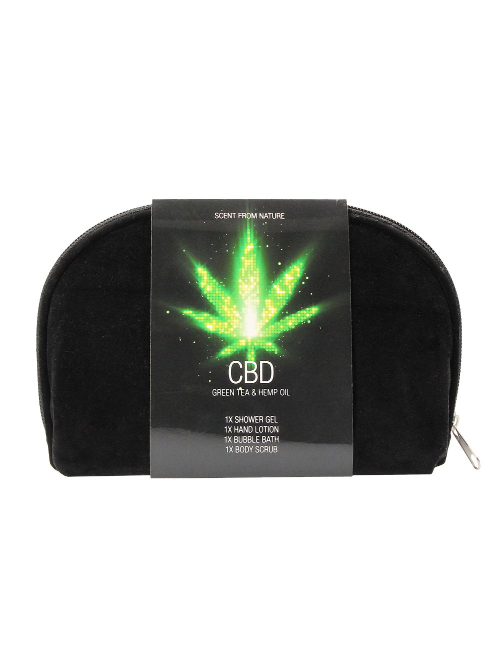 Coffret Douche & Bain CBD Infused Thé Vert & Chanvre