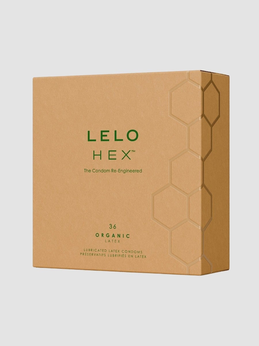 Préservatifs LELO Hex Organic boîte de 36