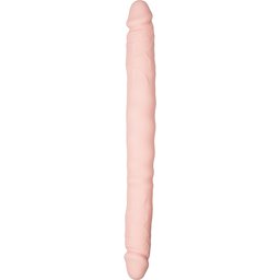 EasyToys - Gode réaliste à double extrémité - Beige