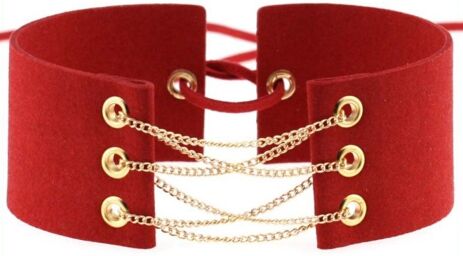 Ras de cou Coral Rouge