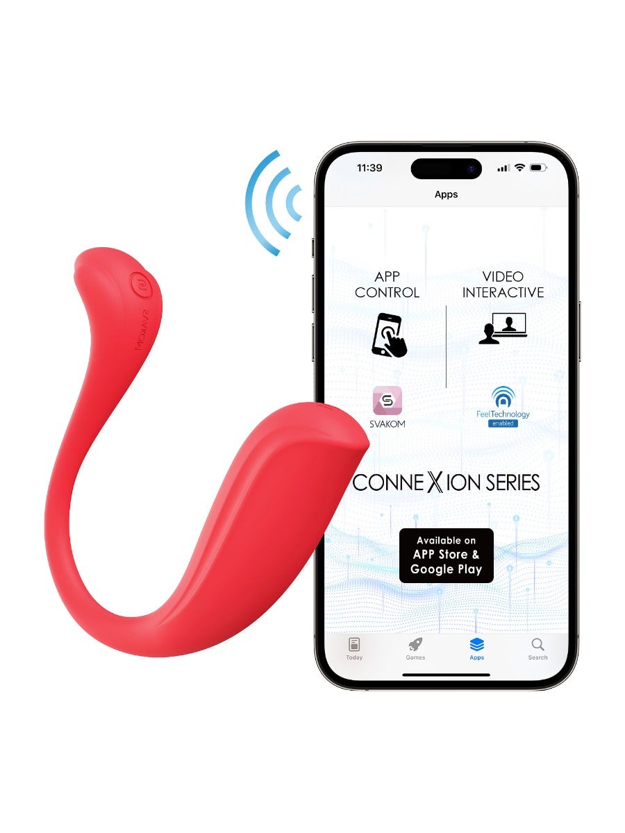 Oeuf vibrant connecté Phoenix Neo 2 rouge