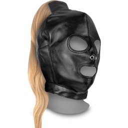 Cagoule avec Queue de Cheval Blonde XTreme Mask With Blonde Ponytail