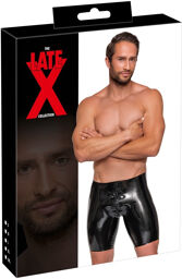 Pantalon en latex noir Noir