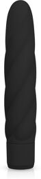 Vibromasseur en silicone noir