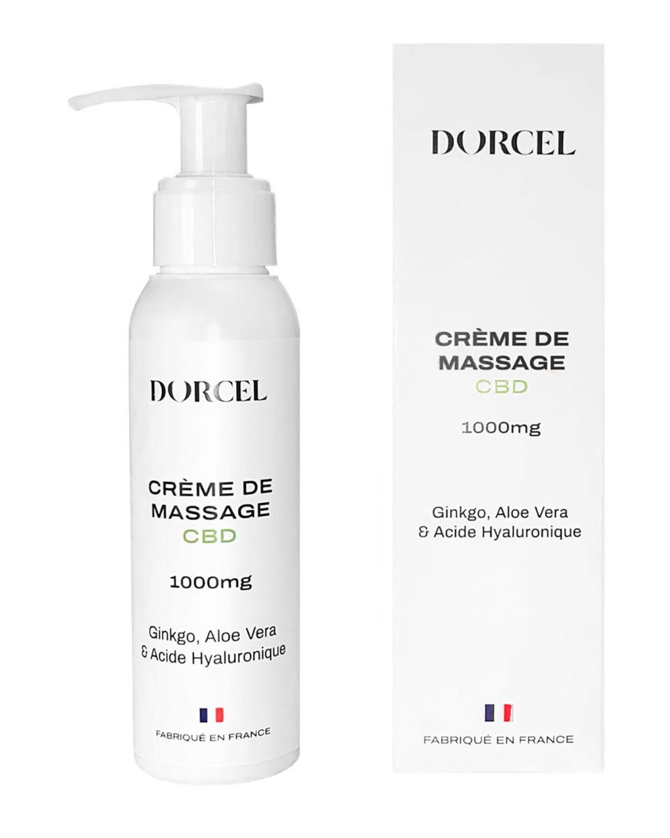 Crème de massage CBD