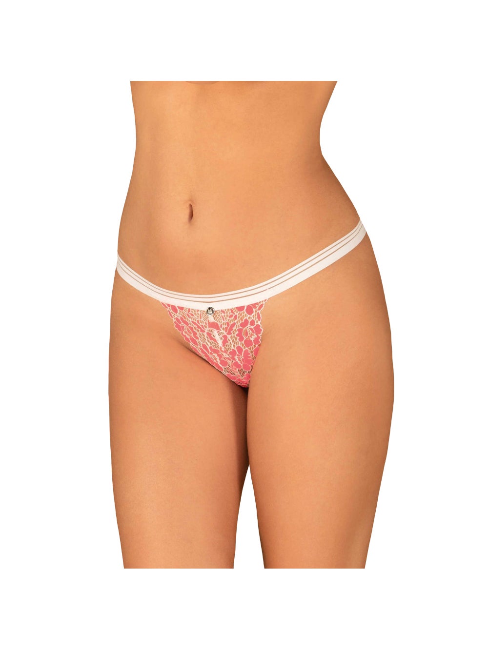 String Bloomys Rose & Blanc