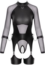 Ensemble Body bdsm Noir