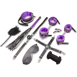 Kit jouets et accessoires bdsm 11 pièces