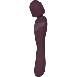 Duo Vibromasseur Wand et Gode Vibrant Rechargeable