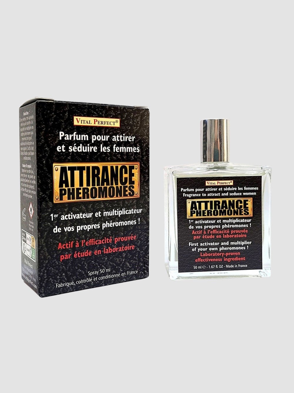 Parfum Attirance Phéromones pour homme