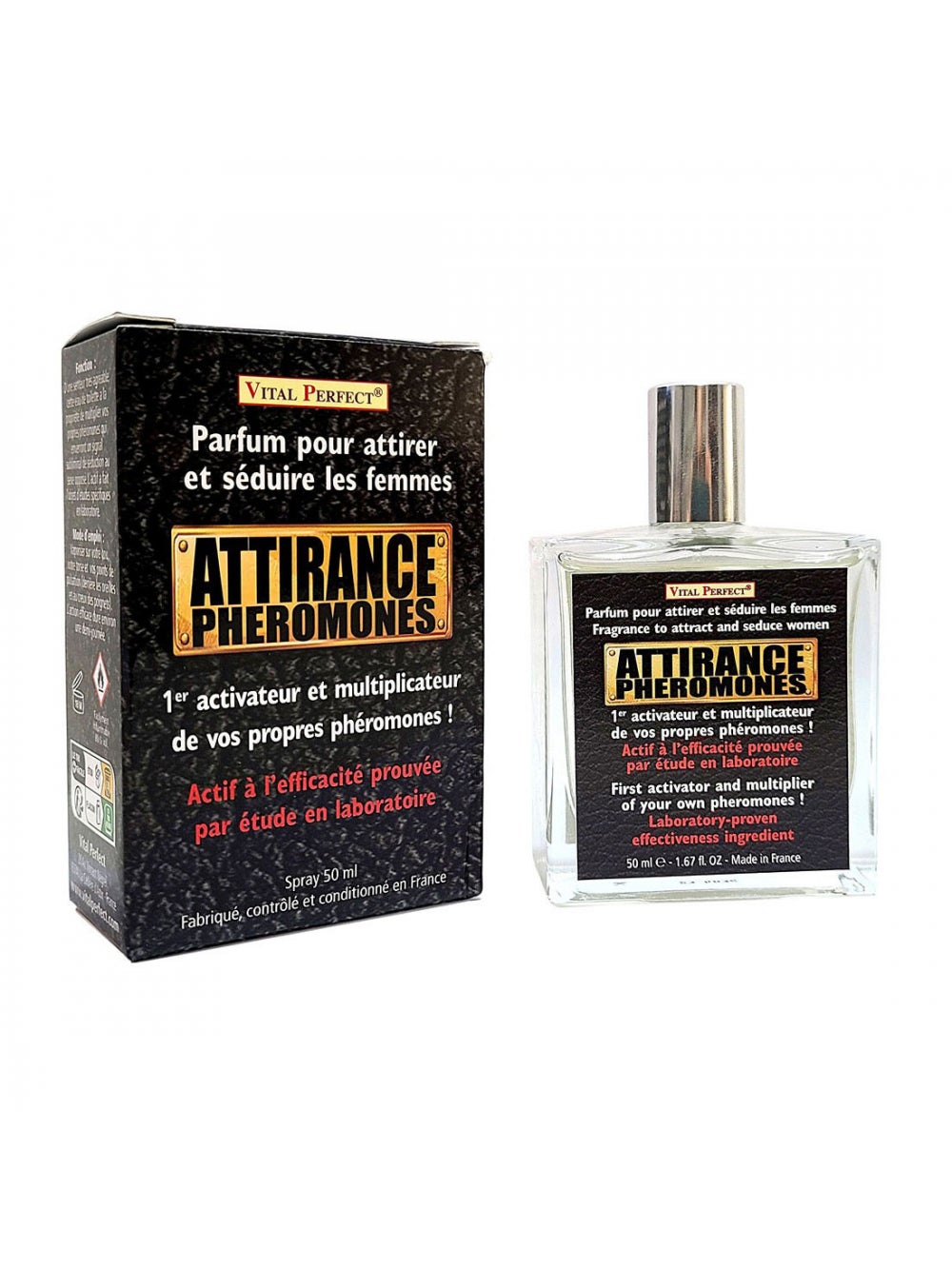 Parfum Attirance Phéromones pour homme