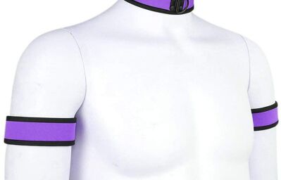 Brassards en néoprène Violet