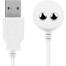 Chargeur Magnétique USB Blanc