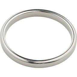 Anneau Pénien Plat en Acier Inoxydable