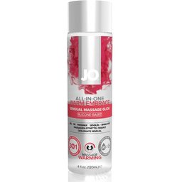 - Gel de massage sensuel tout-en-un à effet chauffant - 120 ml