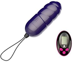 Oeuf rechargeable telecommandé Ocean Storm bleu + LRS