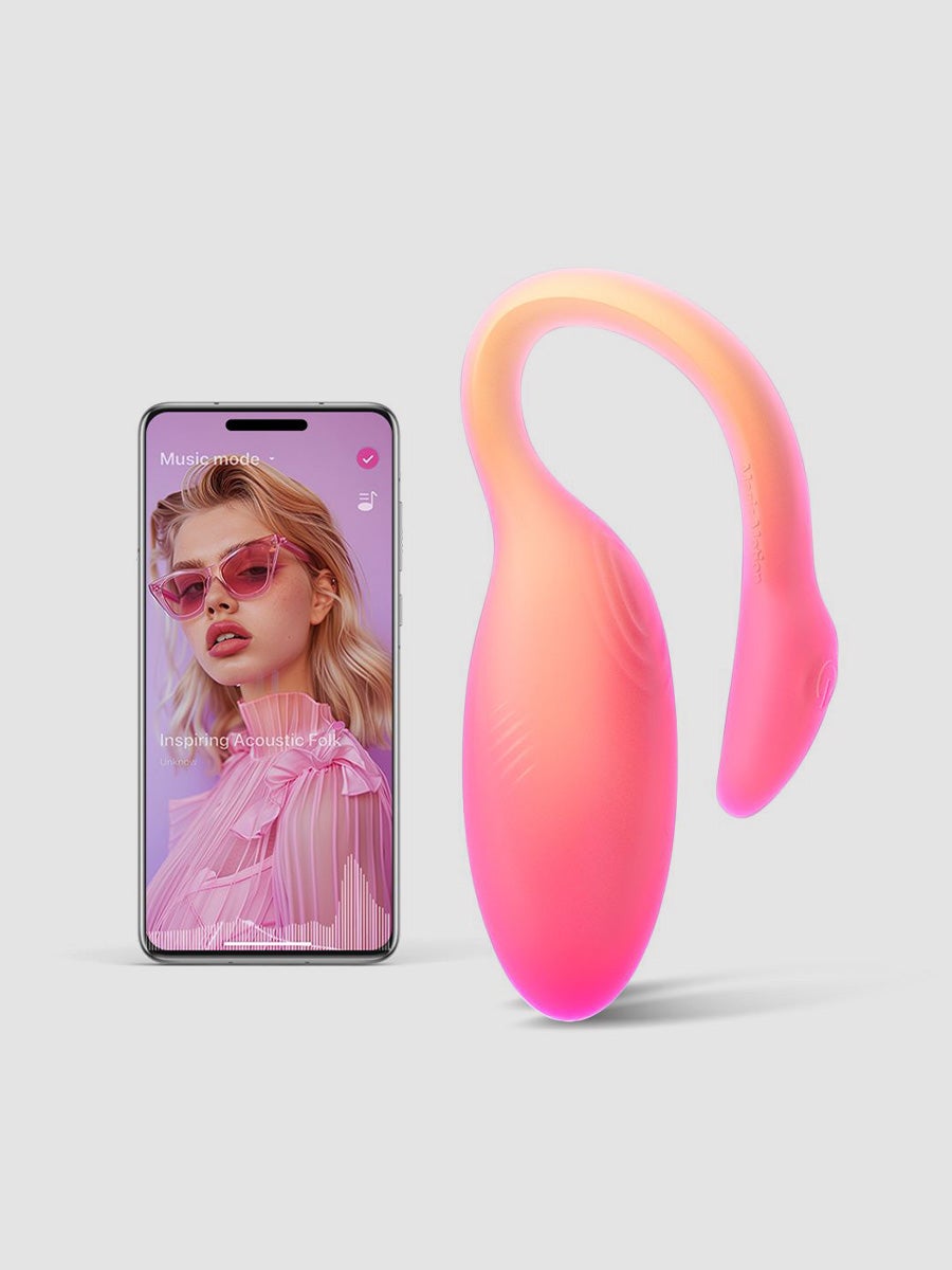 Oeuf vibrant connecté Flamingo Max orange