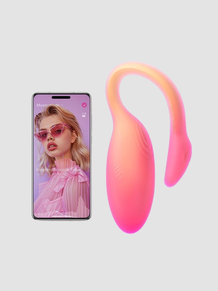 Oeuf vibrant connecté Flamingo Max orange