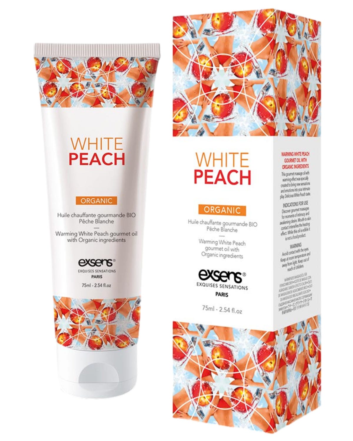 Huile gourmande pêche bio 50ml