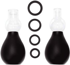 Kit Pompes à Tétons Noir