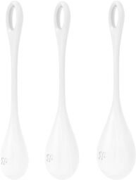 Kit de 3 Boules de Geisha Yoni Power 1 Blanc