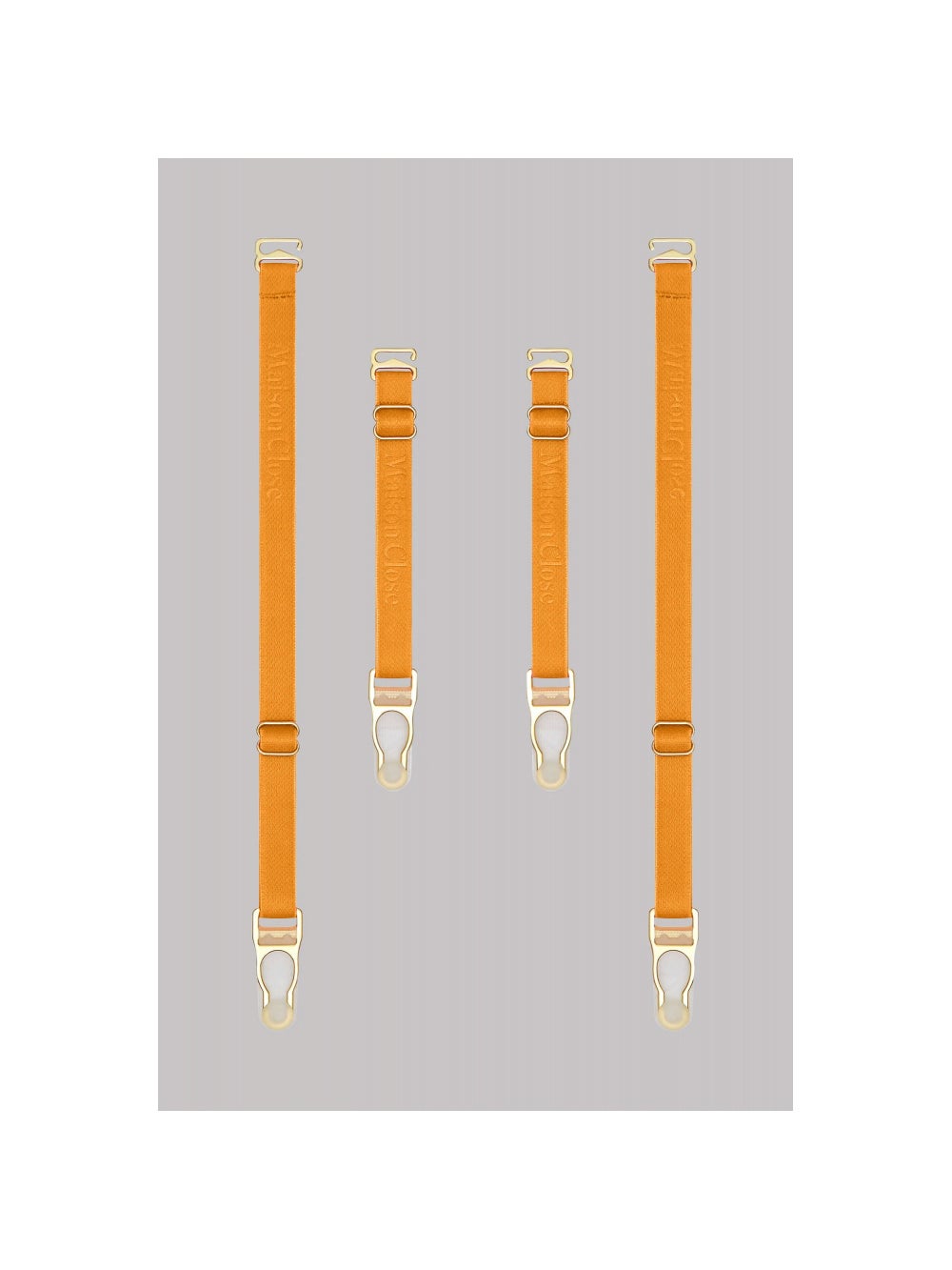 Jarretelles Signature Orange Fluo