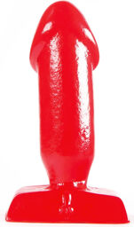 Plug anal ZIZI DICKED 10 x 4 cm Rouge