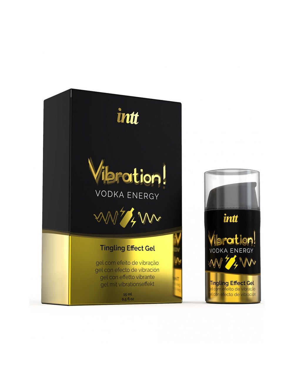 Gel Embrassable Effet Vibrant Vodka Energy Vibration!