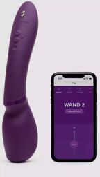 Vibromasseur wand connecté We-Wand 2 Violet