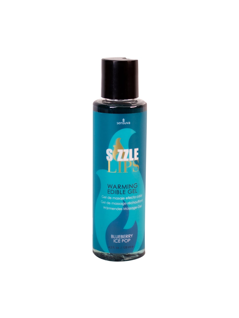 Gel de Massage Chauffant Sizzle Lips Sorbet Myrtille 125 ml